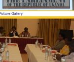 A committee meeting in Ugandan of Parliamentarians
