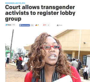 Kenya Transgender NGO Case