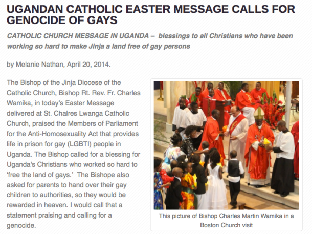 Catholic Bishops, Uganda, Pope Francis