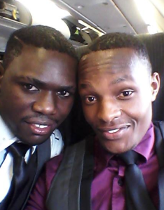 Ugandan Gay couple Joseph Kayizzi and Rashid